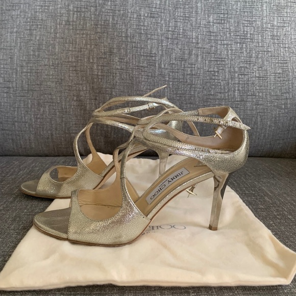 Jimmy Choo Ivette Stiletto Sandals - Picture 1 of 9